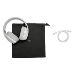 Logitech Zone Vibe 100 headset - OFF WHITE