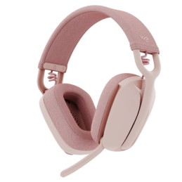 Logitech Zone Vibe 100 headset - ROSE