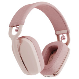 Logitech Zone Vibe 100 headset - ROSE