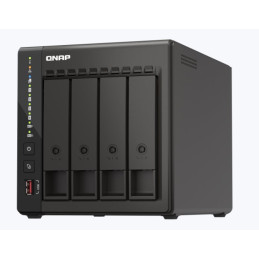 QNAP NAS desktop TS-453E-8G (2,6GHz / 8GB RAM / 4x SATA / 2x HDMI / 2x PCIe / 2x 2,5GbE / 2xUSB 2.0 / 2xUSB 3.2)