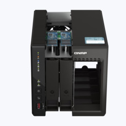 QNAP TS-253E-8G (4core 2,6GHz, 8GB RAM, 2x SATA, 2x M.2 NVMe slot, 2x HDMI 4K, 2x 2,5GbE, 4x USB)