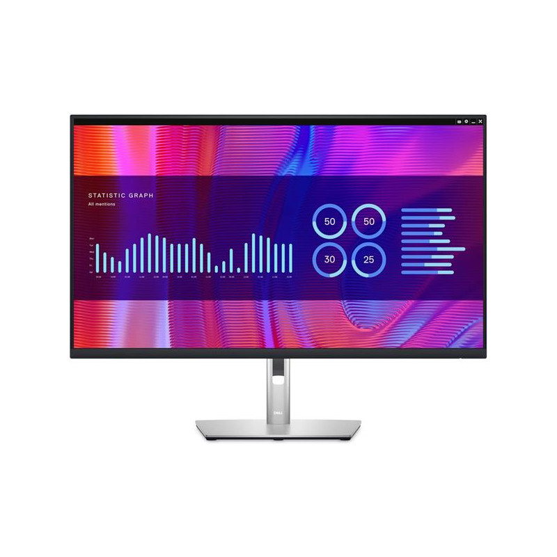 Dell 32 USB-C Hub Monitor- P3223DE- 32" IPS QHD 5ms 16:9 HDMI/DP/USB-C hub/CV/VESA/3RNBD