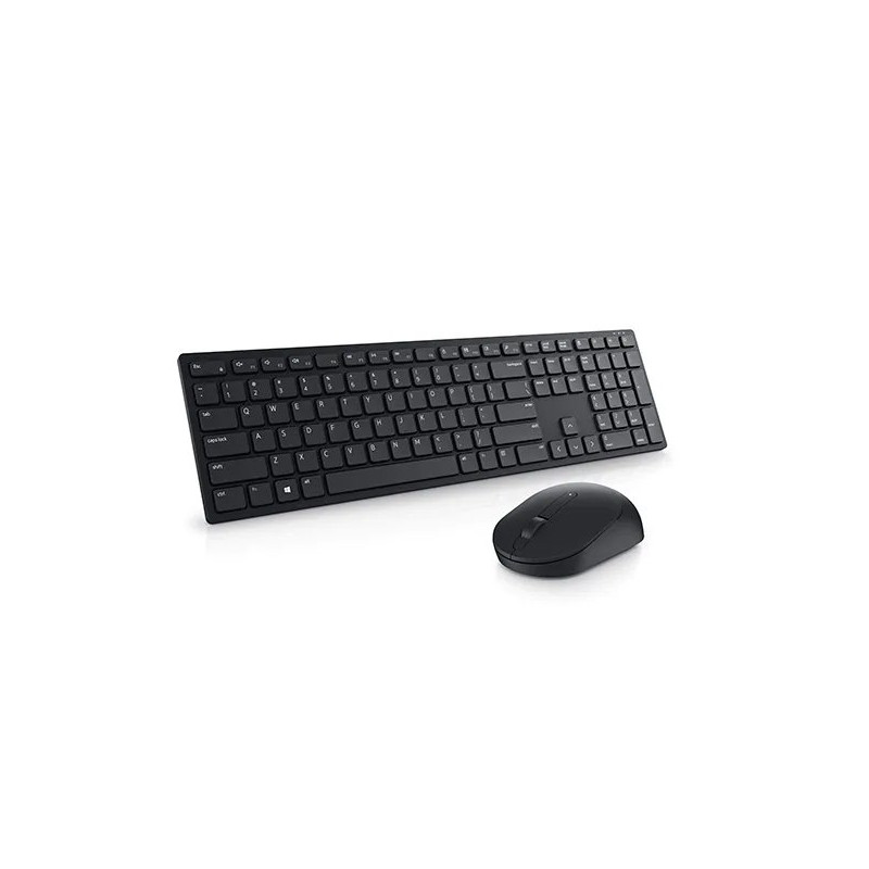 Dell Pro Keyboard and Mouse - KM5221W - US International (QWERTY) - Black