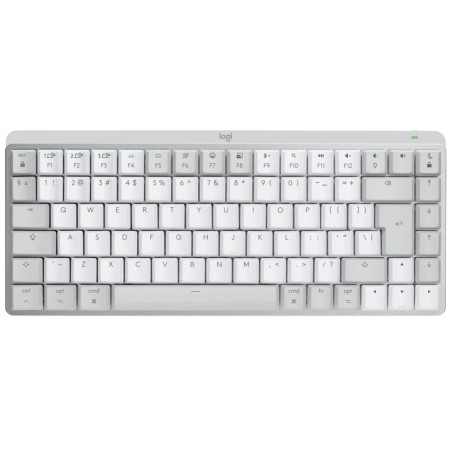 Logitech MX Mechanical Mini for Mac Minimalist Wireless Illuminated Keyboard - PALE GREY - US INT'L - EMEA