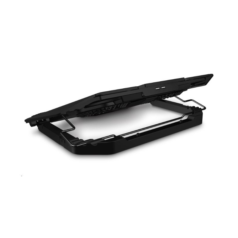CONNECT IT NEO RGB chladicí podložka pod notebook, ČERNÁ