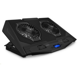 CONNECT IT NEO RGB chladicí podložka pod notebook, ČERNÁ