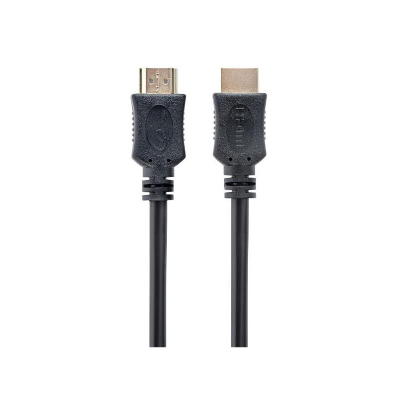 Gembird kábel HDMI High speed (M - M), pozlátené konektory, 3 m, čierny