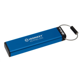 Kingston flash disk 64GB IronKey Keypad 200, FIPS 140-3 Lvl 3 (Pending) AES-256 Encrypted