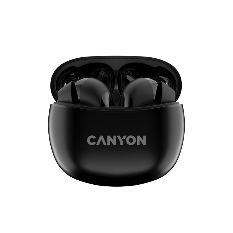 Bezdrátová stereo sluchátka True Wireless TWS-5 černá