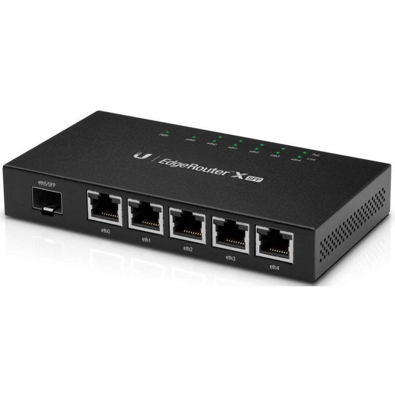 Ubiquiti EdgeRouter ER-X-SFP, 5x PoE + 1x SFP
