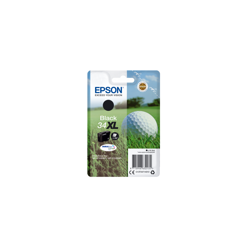 Epson atrament WF-3720 black XL 16.3ml - 1100str.