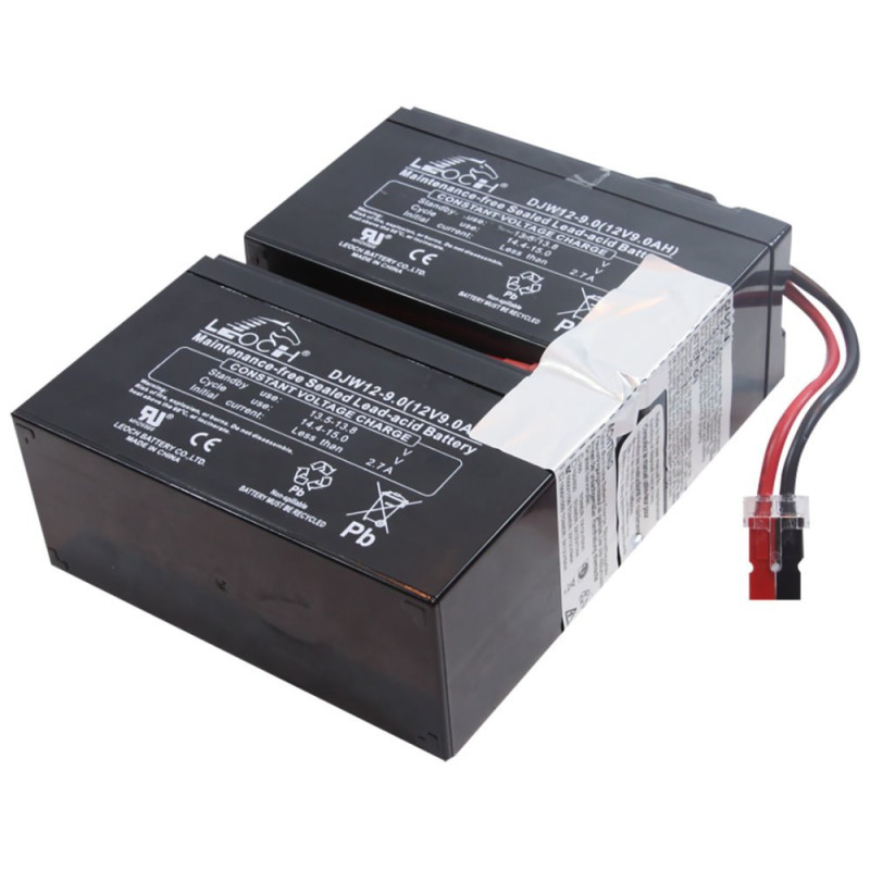 EATON Easy Battery+, náhradní sada baterií pro UPS (24V) 2x12V/9Ah, kategorie H