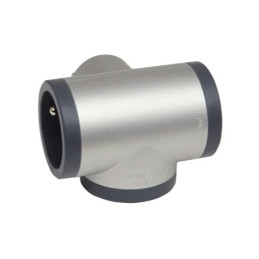 LEGRAND Revolution rozbočovač 3x2P+T, hliník