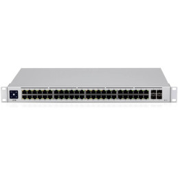 Ubiquiti Switch L2 UniFi USW-48-POE, 48-Port Gigabit, 4x SFP, 32x PoE-out, PoE budget 195W