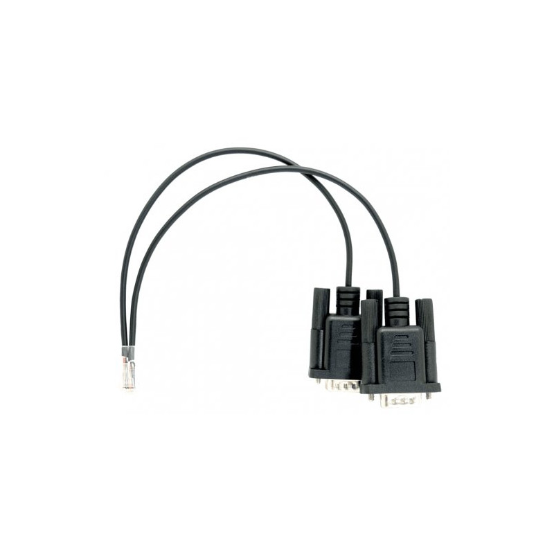 QNAP kabel CAB-CONSOLE-RSRJ11-0M2, 2 RS232 to RJ11 0,2m