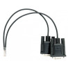 QNAP kabel CAB-CONSOLE-RSRJ11-0M2, 2 RS232 to RJ11 0,2m