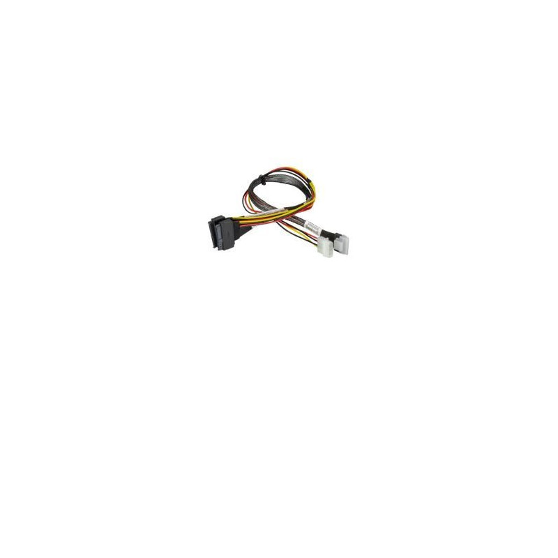 Supermicro 55cm Slimline x8 to PCIe 2x SFF-8639 & Power cable, RoHS