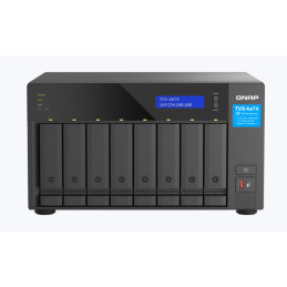 QNAP 8-bay TVS-h874-i5-32G (Core i5 4,4GHz, 32GB DDR4, 8x 3,5", 2x M.2 PCIe Gen4, 2x 2,5GbE)