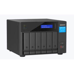 QNAP 6-bay TVS-h674-i5-32G (Core i5 4,4GHz, 32GB DDR4, 6x 3,5", 2x M.2 PCIe Gen4, 2x 2,5GbE)