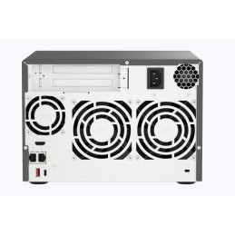 QNAP 6-bay TVS-h674-i5-32G (Core i5 4,4GHz, 32GB DDR4, 6x 3,5", 2x M.2 PCIe Gen4, 2x 2,5GbE)