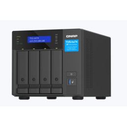 QNAP 4-bay TVS-h474-PT-8G (Pentium Gold 3,7GHz, 8GB DDR4, 4x 3,5", 2x M.2 PCIe Gen3, 2x 2,5GbE)