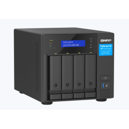 QNAP 4-bay TVS-h474-PT-8G (Pentium Gold 3,7GHz, 8GB DDR4, 4x 3,5", 2x M.2 PCIe Gen3, 2x 2,5GbE)