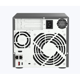 QNAP 4-bay TVS-h474-PT-8G (Pentium Gold 3,7GHz, 8GB DDR4, 4x 3,5", 2x M.2 PCIe Gen3, 2x 2,5GbE)
