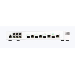 QNAP řízený switch 10port QSW-M2108-2C (6x 2,5GbE RJ45 + 4x kombinované 10GbE SFP+/RJ-45)