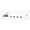 QNAP řízený switch 10port QSW-M2108-2C (6x 2,5GbE RJ45 + 4x 10GbE SFP+)