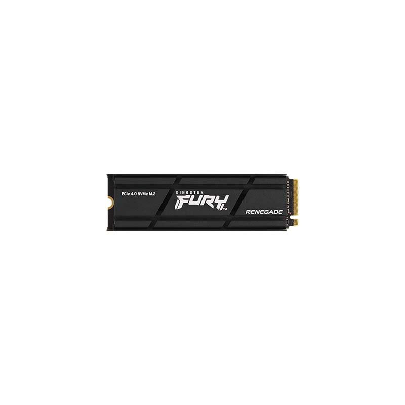 Kingston SSD 4000GB Fury Renegade PCIe 4.0 NVMe M.2 (čtení/zápis: 7300/7000MB/s, 1M/1M IOPS) Heatsink