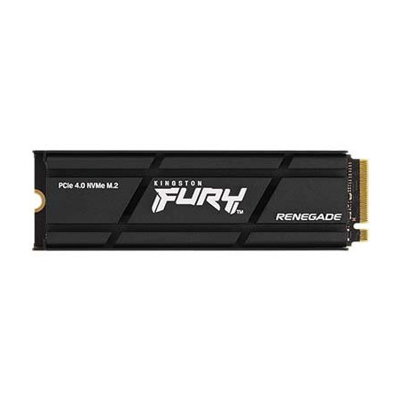 Kingston SSD 4000GB Fury Renegade PCIe 4.0 NVMe M.2 (čtení/zápis: 7300/7000MB/s, 1M/1M IOPS) Heatsink