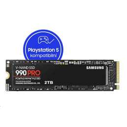 Samsung SSD 2TB 990 PRO PCIe Gen 4.0 x4, NVMe 2.0 M.2 (č/z: 7450/6900MB/s)