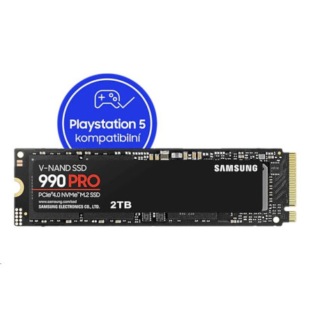 Samsung SSD 2TB 990 PRO PCIe Gen 4.0 x4, NVMe 2.0 M.2 (č/z: 7450/6900MB/s)