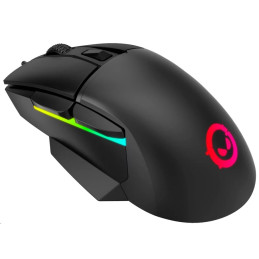 LORGAR Herní myš Jetter 357, drátová, až 8 000 DPI, RGB LED, Pixart ATG4090, 6tl., makra, černá