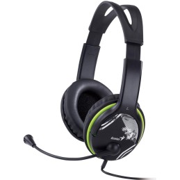 POŠKOZENÝ OBAL - GENIUS headset HS-400A, 2x 3,5 jack, redukce na single jack