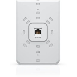 Ubiquiti Přístupový bod Dualband UniFi U6 In-Wall WiFi 6, Swittch 4-port 1Gb, MIMO 2.4 Ghz+ 5 GHz, 1/1x PoE in/out