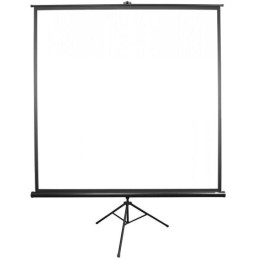 POŠKOZENÝ OBAL - ELITE SCREENS plátno mobilní trojnožka 71" (180,3cm)/ 1:1/ 127×127cm/ gain 1.1/ case černý