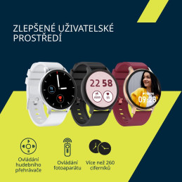 CANYON smart hodinky Badian SW-68 RUBY