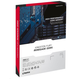 Kingston FURY Renegade DDR5 32GB (Kit 2x16GB) 7200MHz DIMM CL38 Silver