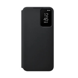 Samsung Flipové púzdro Smart Clear View pre Samsung Galaxy S22+ čierne