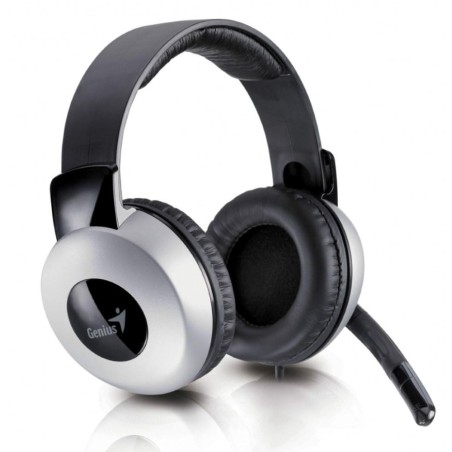 GENIUS headset - HS-05A (stereo sluchátka + mikrofon), svinovací kabel