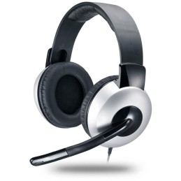 GENIUS headset - HS-05A (stereo sluchátka + mikrofon), svinovací kabel