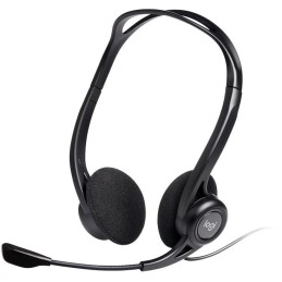Logitech Headset Stereo PC 960/ drátová sluchátka + mikrofon/ USB/ černá