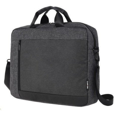 CANYON B-5 taška pro 15.6" ntb, 41 x 30 x 7cm, 8.5L, 3+1 kapsy, dešti odolná, šedá
