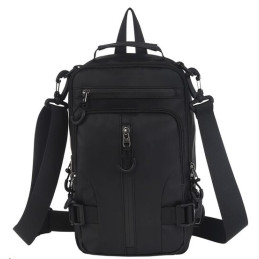 CANYON CB-1 batoh, 29 x 16 x 9cm, 3.5L, USB-A port, 3+3 kapsy, 2 interní přepážky, dešti odolný, černý