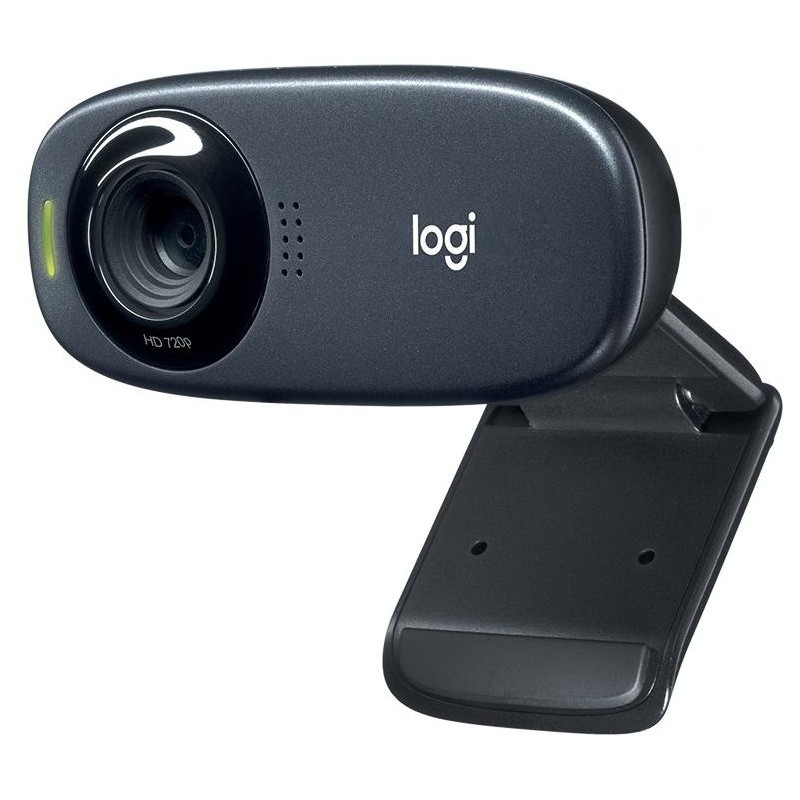 Logitech HD webkamera C310/ 1280x720/ 5MPx/ USB/ šedá