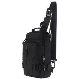 CANYON CB-1 batoh, 29 x 16 x 9cm, 3.5L, USB-A port, 3+3 kapsy, 2 interní přepážky, dešti odolný, černý