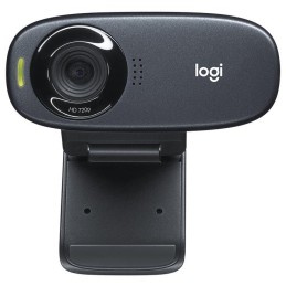 Logitech HD webkamera C310/ 1280x720/ 5MPx/ USB/ šedá