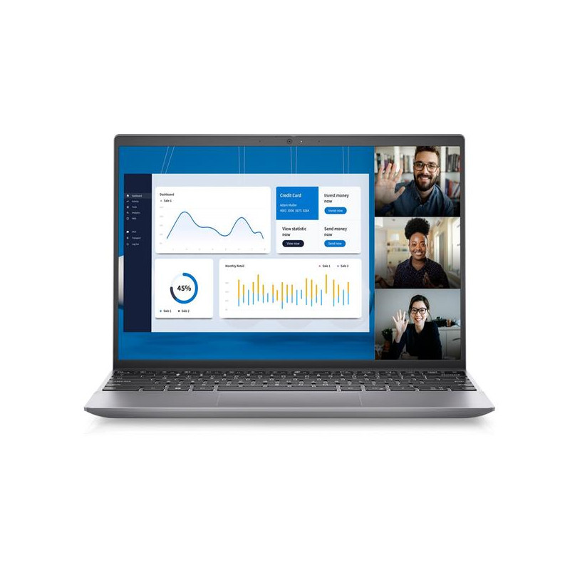 DELL Vostro 5320/i5-1240P/8GB RAM/256GB SSD/13.3" FHD+/Intel Iris Xe/FgrPr/Backlit Kb/W11 Pro/3Y Basic Onsite