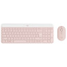 Logitech Slim Wireless Keyboard and Mouse Combo MK470 - ROSE - US INT'L - INTNL
